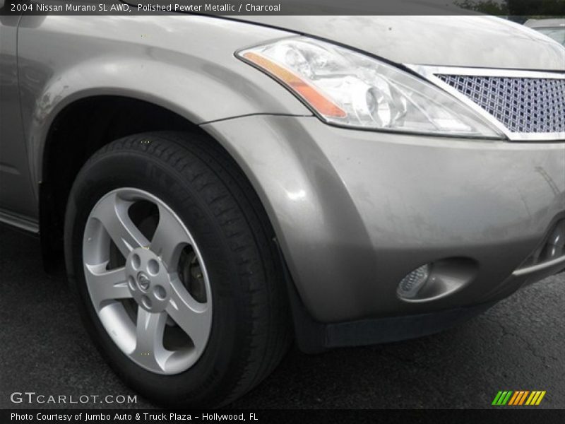 Polished Pewter Metallic / Charcoal 2004 Nissan Murano SL AWD