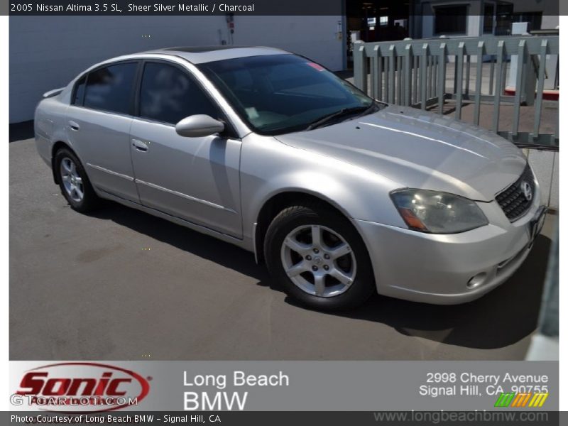 Sheer Silver Metallic / Charcoal 2005 Nissan Altima 3.5 SL