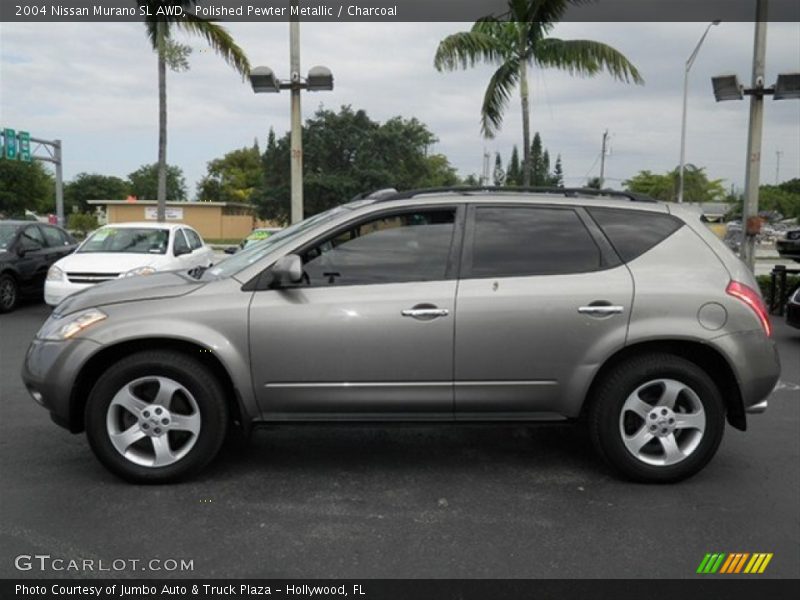 Polished Pewter Metallic / Charcoal 2004 Nissan Murano SL AWD