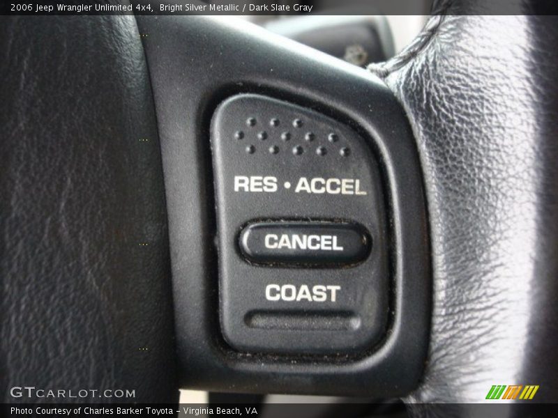 Bright Silver Metallic / Dark Slate Gray 2006 Jeep Wrangler Unlimited 4x4
