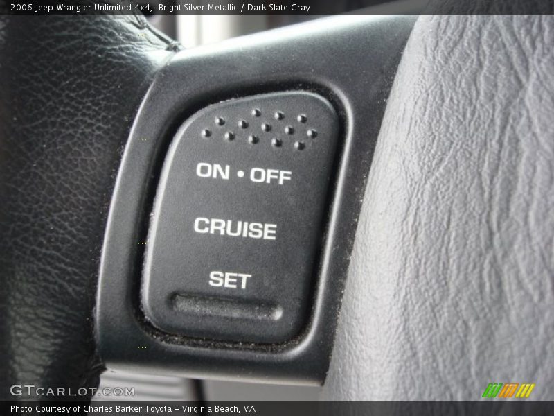 Bright Silver Metallic / Dark Slate Gray 2006 Jeep Wrangler Unlimited 4x4