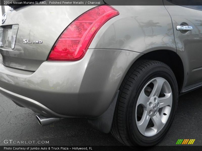 Polished Pewter Metallic / Charcoal 2004 Nissan Murano SL AWD
