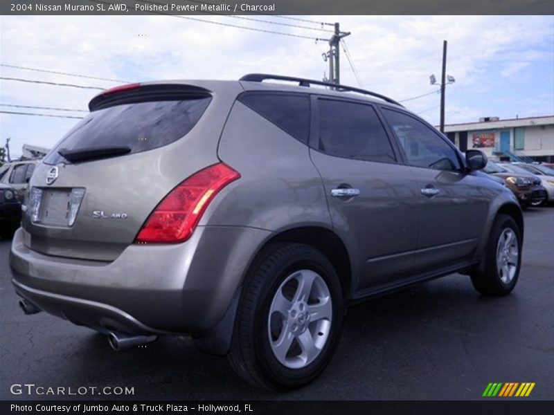 Polished Pewter Metallic / Charcoal 2004 Nissan Murano SL AWD