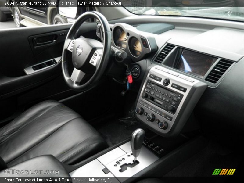 Polished Pewter Metallic / Charcoal 2004 Nissan Murano SL AWD