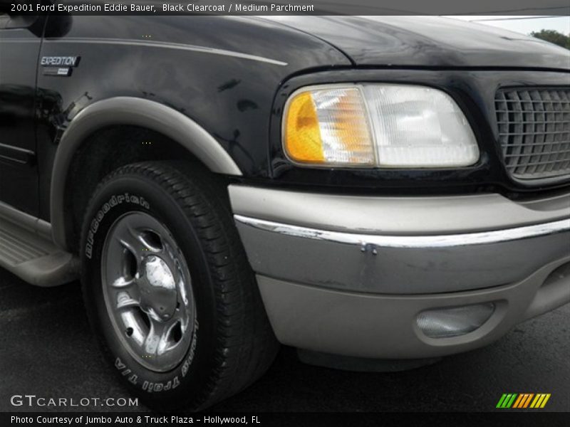 Black Clearcoat / Medium Parchment 2001 Ford Expedition Eddie Bauer