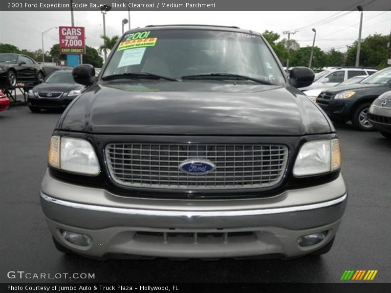Black Clearcoat / Medium Parchment 2001 Ford Expedition Eddie Bauer
