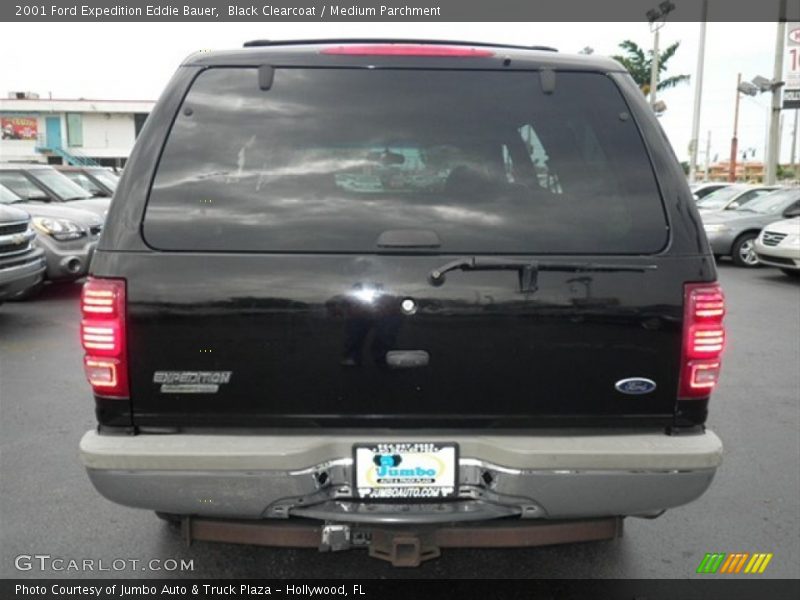 Black Clearcoat / Medium Parchment 2001 Ford Expedition Eddie Bauer
