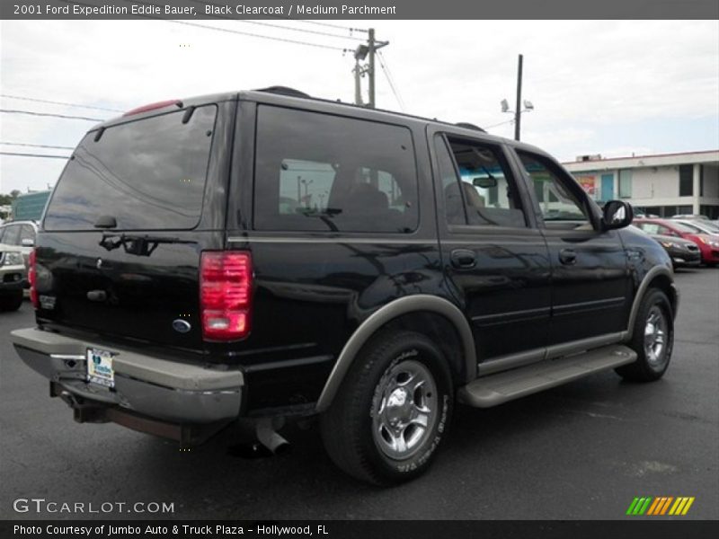 Black Clearcoat / Medium Parchment 2001 Ford Expedition Eddie Bauer