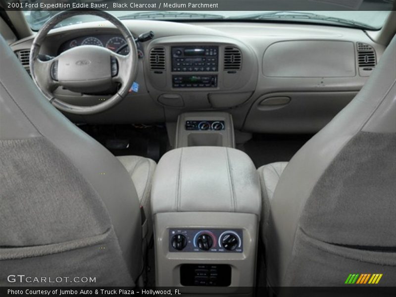 Black Clearcoat / Medium Parchment 2001 Ford Expedition Eddie Bauer