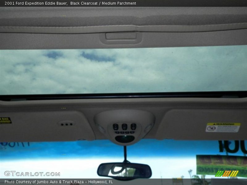 Black Clearcoat / Medium Parchment 2001 Ford Expedition Eddie Bauer