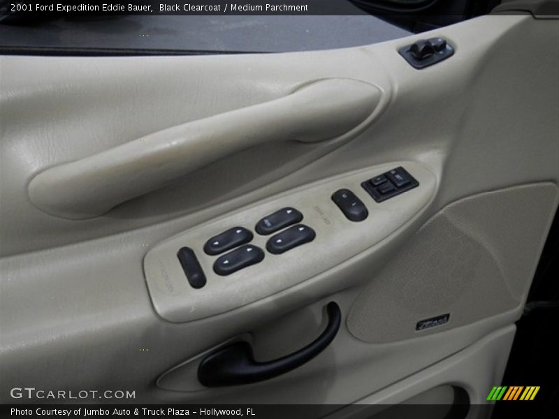 Black Clearcoat / Medium Parchment 2001 Ford Expedition Eddie Bauer
