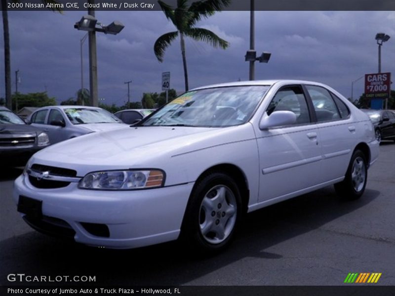 Cloud White / Dusk Gray 2000 Nissan Altima GXE