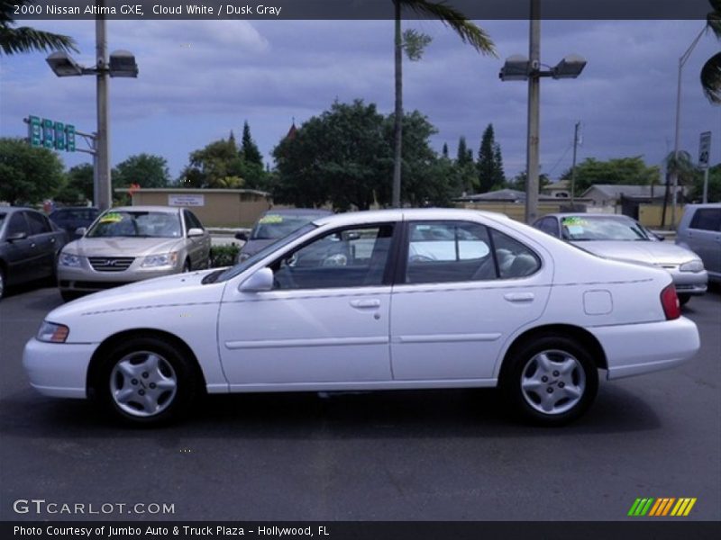 Cloud White / Dusk Gray 2000 Nissan Altima GXE