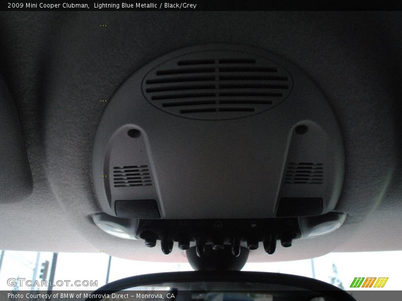 Lightning Blue Metallic / Black/Grey 2009 Mini Cooper Clubman
