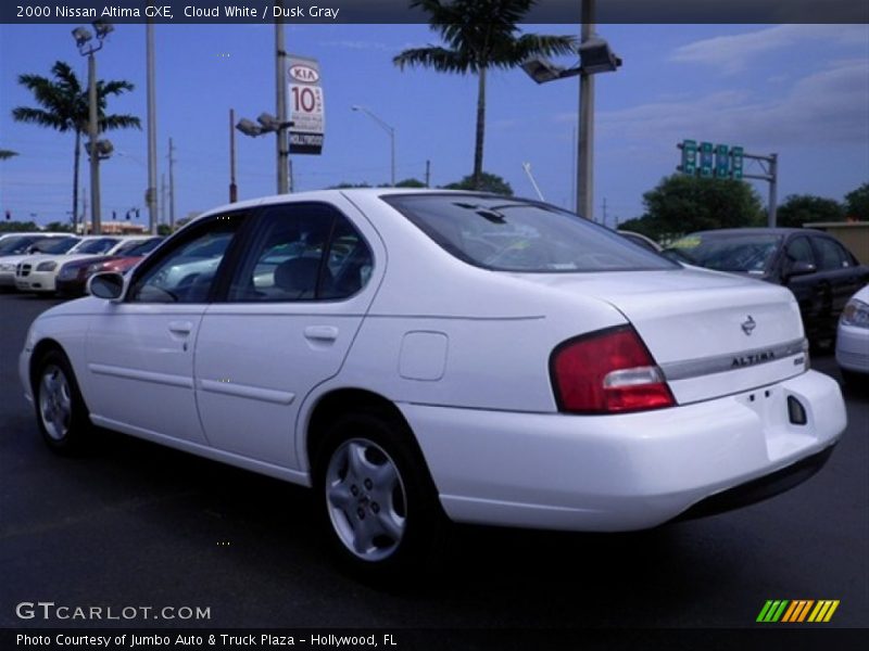 Cloud White / Dusk Gray 2000 Nissan Altima GXE