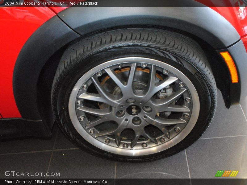 Chili Red / Red/Black 2004 Mini Cooper S Hardtop