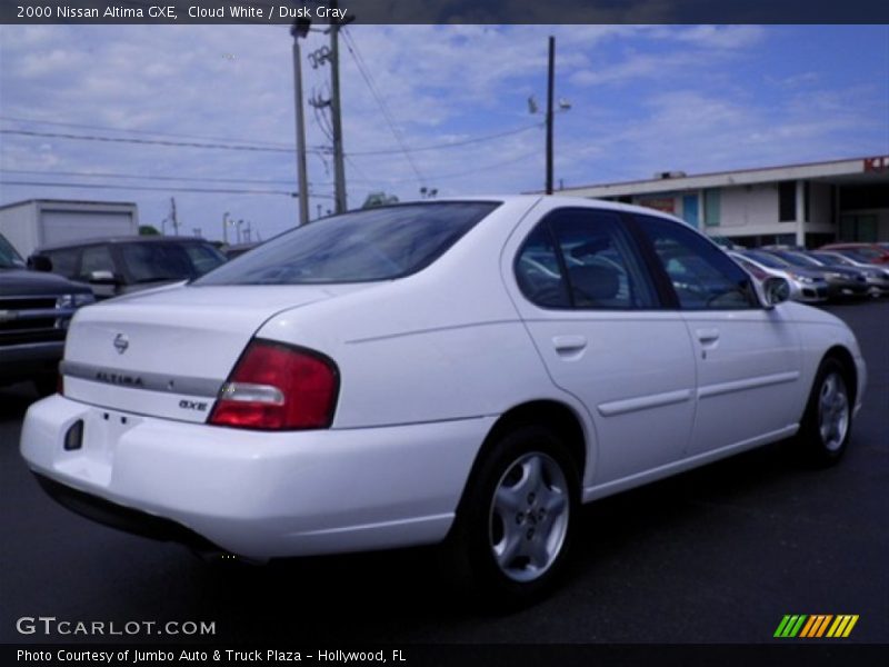 Cloud White / Dusk Gray 2000 Nissan Altima GXE