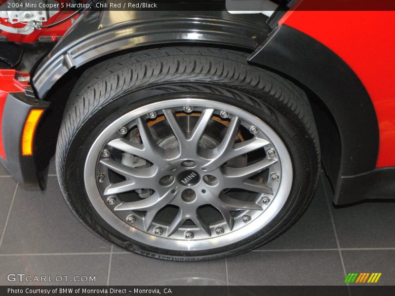 Chili Red / Red/Black 2004 Mini Cooper S Hardtop