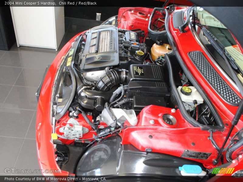 Chili Red / Red/Black 2004 Mini Cooper S Hardtop