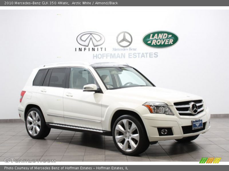Arctic White / Almond/Black 2010 Mercedes-Benz GLK 350 4Matic