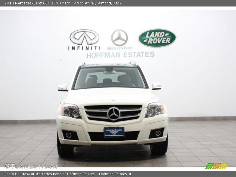 Arctic White / Almond/Black 2010 Mercedes-Benz GLK 350 4Matic