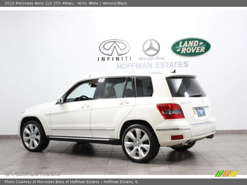Arctic White / Almond/Black 2010 Mercedes-Benz GLK 350 4Matic