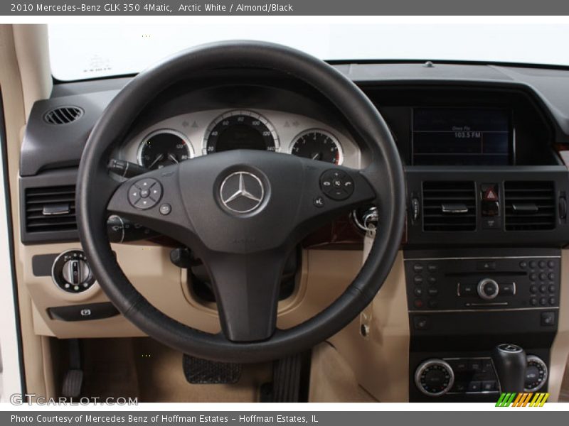 Arctic White / Almond/Black 2010 Mercedes-Benz GLK 350 4Matic