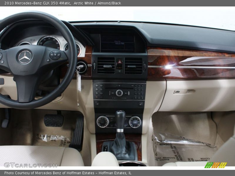 Arctic White / Almond/Black 2010 Mercedes-Benz GLK 350 4Matic