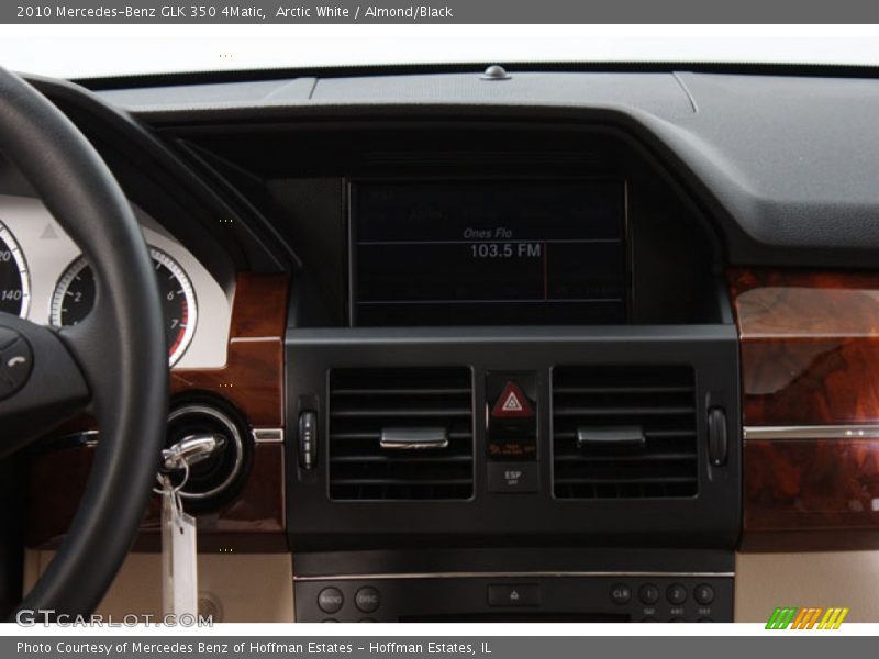 Arctic White / Almond/Black 2010 Mercedes-Benz GLK 350 4Matic