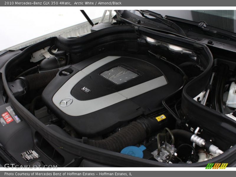 Arctic White / Almond/Black 2010 Mercedes-Benz GLK 350 4Matic