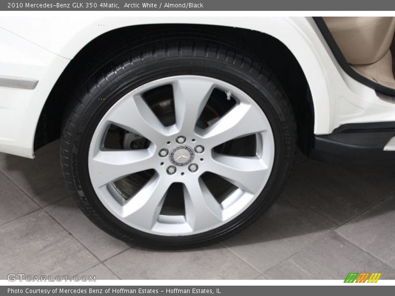 Arctic White / Almond/Black 2010 Mercedes-Benz GLK 350 4Matic