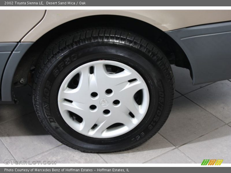Desert Sand Mica / Oak 2002 Toyota Sienna LE