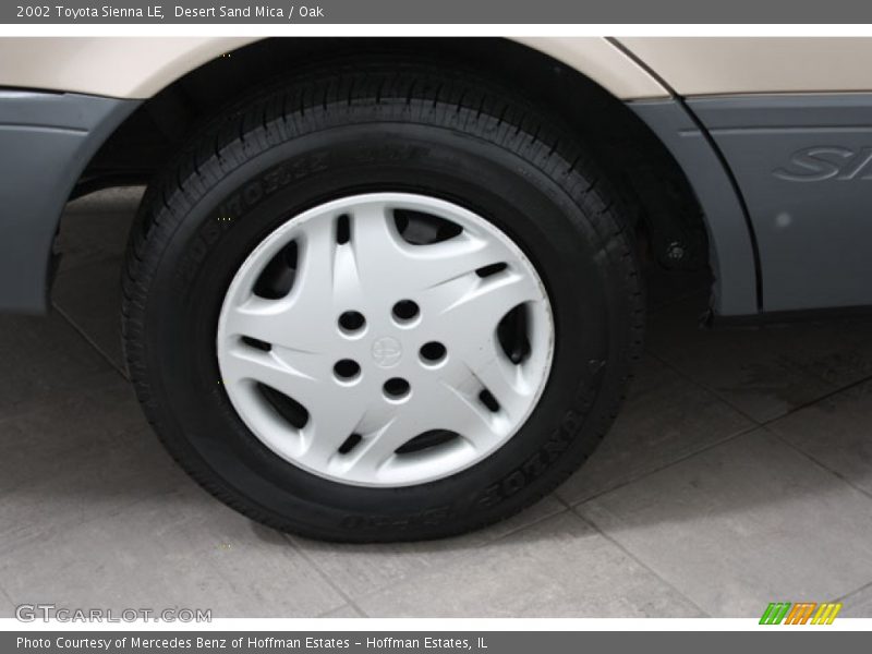 Desert Sand Mica / Oak 2002 Toyota Sienna LE