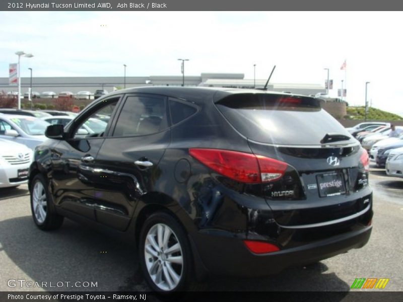 Ash Black / Black 2012 Hyundai Tucson Limited AWD