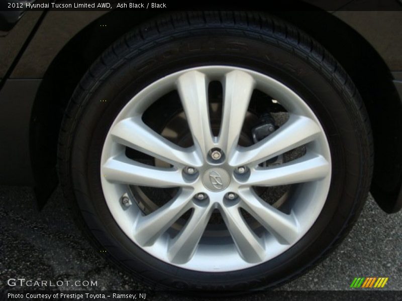 Ash Black / Black 2012 Hyundai Tucson Limited AWD