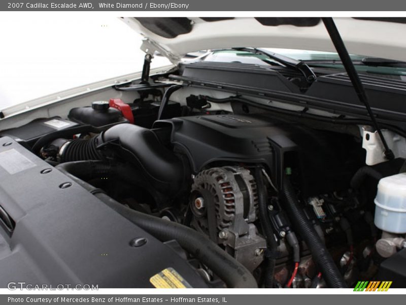 White Diamond / Ebony/Ebony 2007 Cadillac Escalade AWD