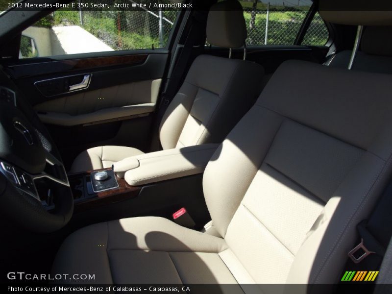 Arctic White / Almond/Black 2012 Mercedes-Benz E 350 Sedan