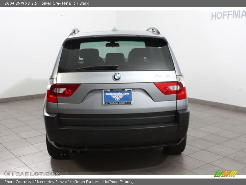Silver Grey Metallic / Black 2004 BMW X3 2.5i
