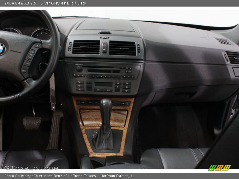 Silver Grey Metallic / Black 2004 BMW X3 2.5i