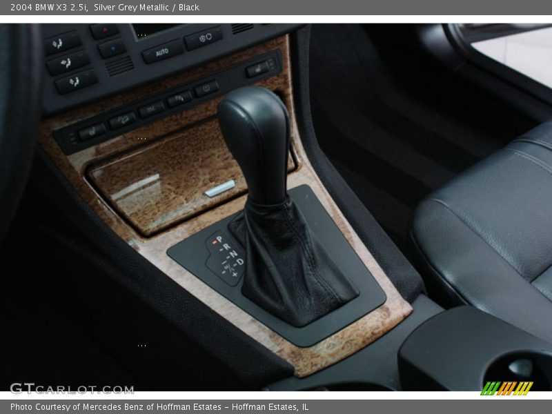 Silver Grey Metallic / Black 2004 BMW X3 2.5i