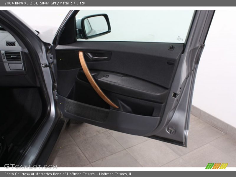 Silver Grey Metallic / Black 2004 BMW X3 2.5i