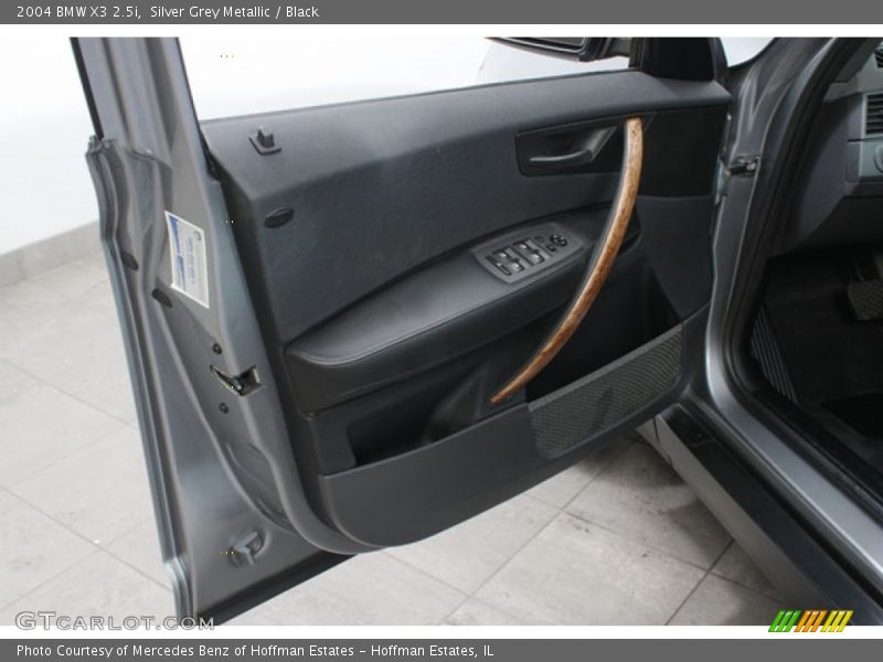 Silver Grey Metallic / Black 2004 BMW X3 2.5i