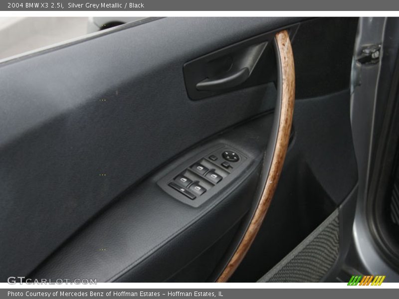 Silver Grey Metallic / Black 2004 BMW X3 2.5i