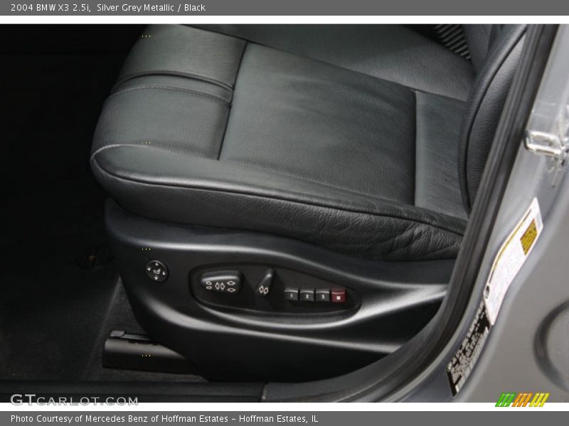 Silver Grey Metallic / Black 2004 BMW X3 2.5i