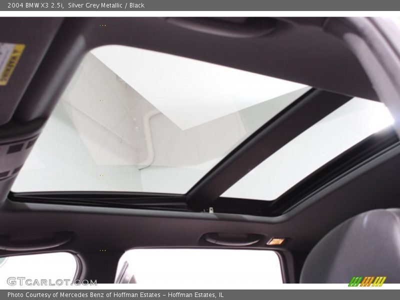 Silver Grey Metallic / Black 2004 BMW X3 2.5i