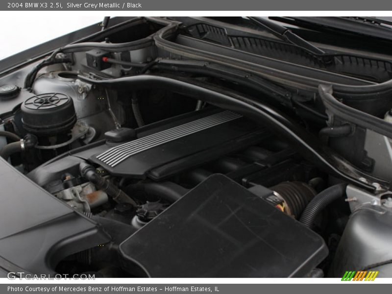 Silver Grey Metallic / Black 2004 BMW X3 2.5i