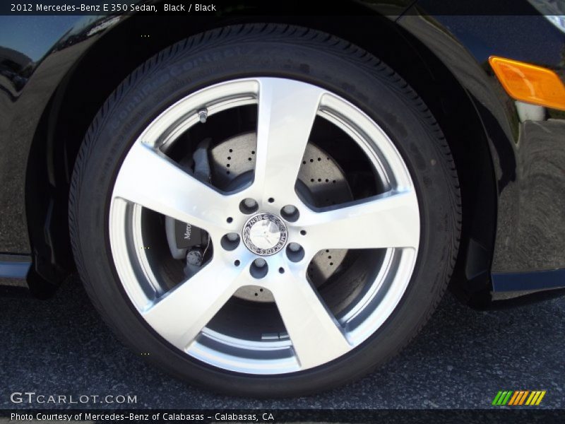 Black / Black 2012 Mercedes-Benz E 350 Sedan