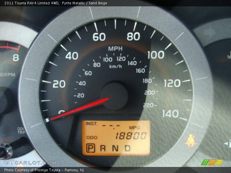 Pyrite Metallic / Sand Beige 2011 Toyota RAV4 Limited 4WD