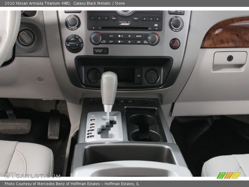 Galaxy Black Metallic / Stone 2010 Nissan Armada Titanium 4WD