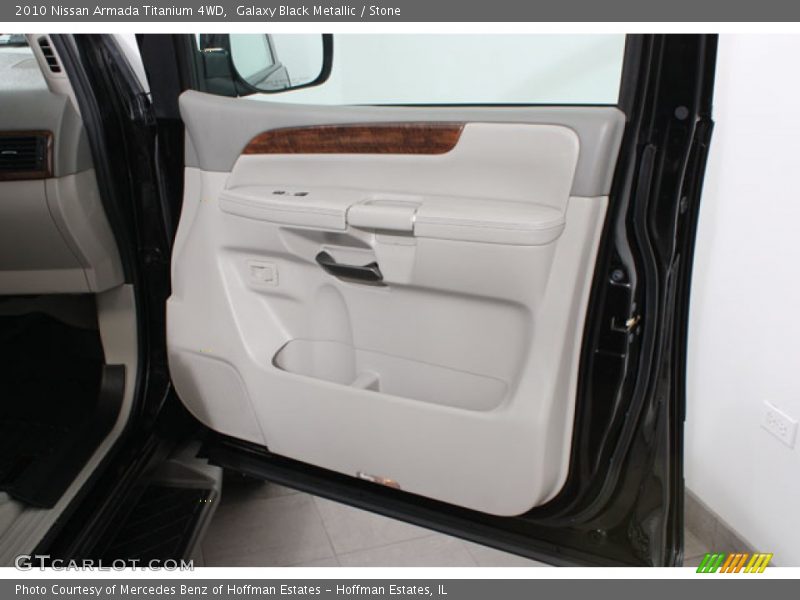 Galaxy Black Metallic / Stone 2010 Nissan Armada Titanium 4WD